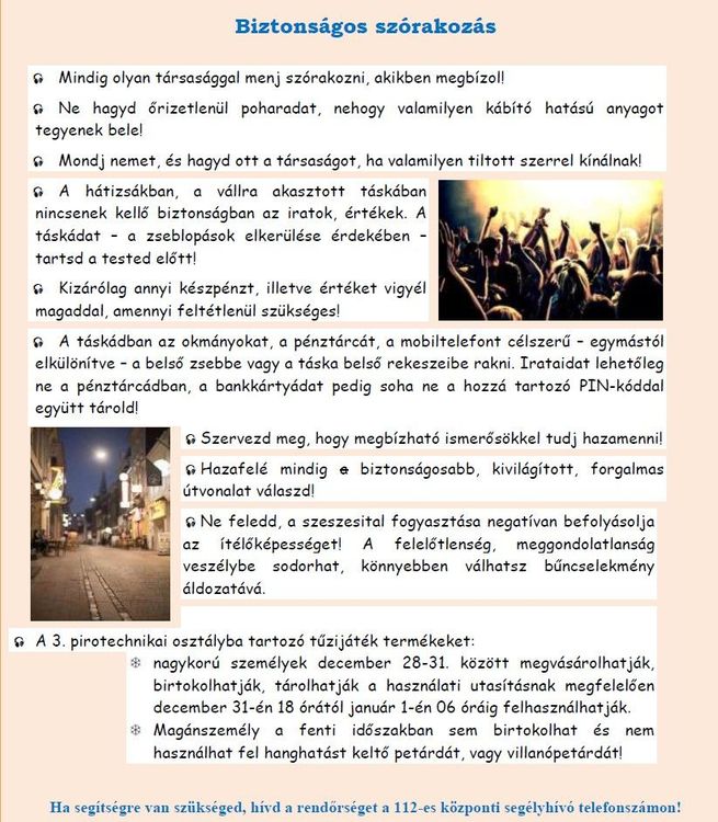 Biztonságos szórakozás